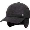Bugatti Windstopper Gore Cappellino da baseball, invernale, da donna/uomo, made in the EU, chiusura posteriore, con ombrello, ombrello, antracite., L