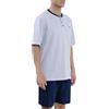 El Búho Nocturno Pigiama Uomo Corto Estivo Cotone Maglia Stampa Pigiama Intero Uomo, 100% Cotone, Blu 3310, XXL
