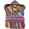 Generico Accappatoio Multicolor Botticelli Home - In Spugna Velour, con Cappuccio, Tasche e Cintura - Uomo e Donna