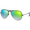 Ray-Ban Aviator Occhiali da sole Unisex - Adulto (Pacco da 1)