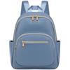 JIANLINST Zaino da donna, piccolo, alla moda, in pelle PU, mini zaino per la scuola, per ragazze, casual, da giorno, Blu foschia, S, Casual