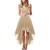 Generic Vestiti Figlia da Donna, Abiti da Sera Eleganti per Matrimonio, Abiti da Festa, Abito da Damigella Senza Maniche Abito Mini Invernale