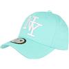 Hip Hop Honour Berretto NY blu acqua e nero Fashion Visiere Baseball Stazky - Uomo blu taglia unica