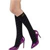 SOLIDEA Unisex Gambaletti Socks For You Merinos Rumba Compressione Graduata 18/24 mmHg (Nero, M)
