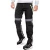 Stenso Prisma Pantaloni Softshell Elasticizzati Impermeabili da Uomo - Pantaloni da Lavoro Elasticizzati da Uomo