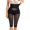 Gotoly Guaina Contenitiva Donna Mutande Contenitive Pancia Piatta Intimo Modellante Pancera Contenitiva A Vita Alta Shapewear Pantaloncini Dimagrante Invisible (Nero, L)