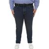MAXFORT Jeans Strech Taglie Forti Uomo - Blu Scuro, 58 GIROVITA 116 CM