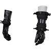 cultofmoon Cloud Strife Cosplay Guanti in pelle nera FF7 Cloud Strife Costume Anime Combattimento Guanti Bracciale Halloween Carnevale Cos Accessori, Nero , M