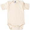Cosilana, Body a maniche corte per neonato, 91052, in cotone/lana/seta naturale 86 cm-92 cm