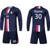 LAIFU Calcio Maglia Personalizzabile Kit Calzettoni e Ginocchiere, Unisex - Adulto e Bambino Kit Maglia