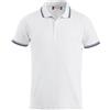 noTrash2003 Polo da uomo a maniche corte, polo pique, 100% cotone pettinato con colletto Tipped Collar, spacchi laterali, in estate 190 g/m², qualità 8 colori, taglie da XS a 4XL