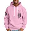 Generico Felpa Uomo Con Cappuccio Giacca Da Uomo Maniche Lunghe Tennis Sportivo Felpe Calda Sweatshirt Sportive Felpata Cotone Hoodie Bodybuilding Sport Termica Imbottite Running Abbigliamento 2#rose L