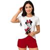 United Labels Disney Minnie Mouse Pigiama da donna - Pigiama a maniche corte con pantaloncini bianco/rosso, bianco/rosso, XL
