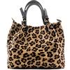 PELLETTERIA MARANT GRAZIA M Borsa a Spalla in Cavallino Leopardata - Leopardo