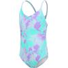 Aisyee Girls Swimming Costume Kids One Piece Swimsuit Girls Bathing Suit Hawaiian Floral Swimwear 6-16 Years