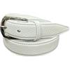 Bymee Live as you like BYMEE Cintura Donna da 2,5 cm in pelle di vitello e fibbia argentata Made in Italy