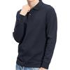 BAKER'S - Polo Manica Lunga in Tessuto Piquet (IT, Testo, XL, Regular, Regular, Navy)