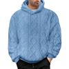 Generic Maglia Cappuccio E Cerniera con Cappuccio in Jacquard da Uomo Autunno e Inverno Felpa 1947