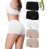 Channo Boxer Donna con bambù Senza Cuciture: Morbido e Traspirante Adatto alle Pelli Sensibili per Sport e Relax Pacco da 5 (Assortito L)