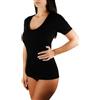Clessidra Pacco da 3 Magliette a Manica Corta Donna in 100% Cotone Mercerizzato Made in Italy, Maglietta Intima, T-Shirt Donna, Camiciola, Maglia, Cotone, Mezza Manica PT3210
