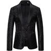 Generico Uomo Abito da Uomo con Paillettes Abito Giacca da Abito a Due Bottoni Paillettes Blazer Slim Fit Abiti da Cena da Matrimonio Smoking Per Carnevale Spettacoli