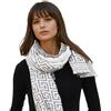 creazioni unique Sciarpa Donna Autunnale/Invernale Artigianale MADE IN ITALY - Scialle Coprispalle Donna Elegante in Misto Lana Double Face