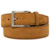 Emila Cintura scamosciata uomo in vera pelle cinta camoscio artigianale casual 3,5 cm con fibbia per jeans pantalone abiti da ragazzo made in italy belt classica elegante Vera Pelle