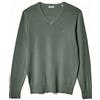 Coveri Maglione Uomo Scollo V Pullover Punta Tinta Unita Elegante Classico 100% Cotone