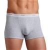 Sloggi 2 Boxer Basic Short Uomo Cotone Grigio Tg. 4