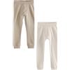 NEXT Ragazzo Confezione da 2 Leggings Termici Neutro 2 Anni-3 Anni