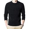 Generic Maglione Girocollo Ciniglia Uomo Slim Fit Caldo Pile Pullover Felpe Regolari Maglioni Invernali Lavorati A Maglia