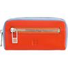 DuDu Portachiavi unisex colorato in vera pelle vitello firmato DUDU Arancio
