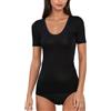 EGI Maglia Donna Lana Seta Mezza Manica paricollo Intimo Caldo Termico Elegante Made in Italy, Art. 142 (7n)
