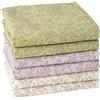 HOULIFE Fazzoletti da donna con stampa floreale vintage fazzoletti da donna anni '60 in morbido cotone fazzoletto da donna con fiori colorati, 35 cm x 35 cm, Colore: 6-6 pezzi, S