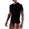 BIKKEMBERGS UNDERWEAR 2 T-Shirt Mezza Manica Cotone Elasticizzato Moda Egidio (IT, Testo, XXL, Regular, Regular, Nero)