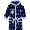 Disney Frozen Accappatoio Bambina | Accappatoio bimbi lavabile in lavatrice, pile 100% poliestere morbido, ricami magici, caldo per autunno & inverno