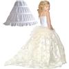 LSFYSZD Sottogonna a 3 cerchi da bambina, in crinolina, sottogonna, per bambine e ragazze, bianco, 2-13 Years
