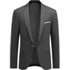 Allthemen Blazer da Uomo Giacca Eleganti Made in Türkiye Grigio 54