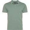 Cashmere Zone T-Shirt Polo Uomo Manica Corta Cotone Piquet Maglietta Sportiva Elegante (XL, Verde Malva)