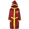 HARRY POTTER Vestaglia Ufficiale Super Morbida con Cappuccio per Bambini | A Maniche Lunghe | Articolo Ufficiale | Regali per Ragazzi e Ragazze - 12-13 Anni