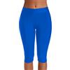 Akaeys Pantaloncini da bagno da donna, lunghezza al ginocchio, leggings con protezione solare, pantaloni sportivi crop da nuoto, tankini