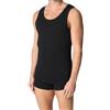 La Primula Verde Canotta Uomo Intima Uomo, Maglia Termica Uomo, Nero, Spalla Larga in Caldo Cotone, Effetto Snellente, Termica, Vogatore Uomo, Set Uomo 1 3 6, dalla 3 a 8, Nero (3, 4 IT Uomo M)