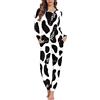 Dajingkj Dajinngkj Pigiama lungo da donna Pijamas Set caldo invernale da donna, morbido e morbido