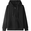 EODJXIO Felpa con Zip Uomo,Felpe e Cappuccio Invernale Uomo Hoodie Y2k Jacket Jeans Giacca Caccia Streetwear Viola Vintage