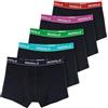 ROYALZ Boxer Uomo Classico Pacco da 5 Intimo Mutande Slip Elasticizzato 5 Pack(95% Cotone / 5% Elastan)