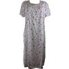 Linclalor.Camicia Notte 100% Cotone Maglina Manica Corta Taglie Forti E CALIBRATE Art.74671