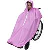 GOTITA - Poncho impermeabile per sedia a rotelle per bambini - Impermeabile - Mantello di pioggia per sedia a rotelle, poncho di design italiano (Rosa)
