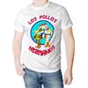 Tritó Design Los Pollos Brothers - Maglietta in cotone con stampa, bianco, XL