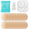ILLURE® Copricapezzoli - Coppe Silicone da Donna [8 Paia] con Proteggi-capezzoli - Coppe adesive riutilizzabili e Lavabili - Coppe in Silicone di Alta qualità [8 cm Ø]