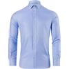 Vincenzo Boretti Camicia, Regular-Fit/Taglio Giusto, Morbido Oxford - Non-Stiro Azzurro 39-40